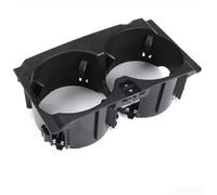 Cup Holder Insert for Mercedes-Benz E-Class 2009-2015, Front Console Beverage Rest, Replace A2126800110, ABS Black(A)