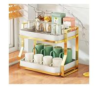 Cup Holder Kitchen Sink Caddy Organizer, Detachable Storage Rack for Kitchen Counter, Non-Slip Dish Drainer Organizer Shelf, Home Kitchen Essentials Accessories