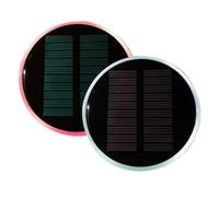 Cup Holder Lights,1 Pair 7-Color Solar USB Charging Auto Supplies,LED Cup Holder | for Automotive Vehicle Interior Dashboard Console Atmosphere Lighting Travel Commute Road-Trip Daily