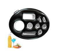 Cup Holder Pool PVC Inflatable Tray Water Supplies Inflatable Drink Cup Holder for Summer Pool Party Drink Floaties for Pool Inflatable Drink Holder Cup