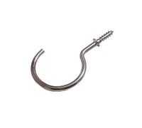 CUP HOOK 50MM TO SHOULDER TOTAL LENGTH 70MM CHROME PLATED CP ( pack of 4 )