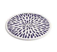 Cup Mats - Quick Dry Stone Beverage Holder for Office, Non Slip Tabletop Pad with Moisture Resistant Feature, Glass Coaster for Bar, Restaurant, Coffee, Tea, Beer and Wine, 3.9x3.9x0.4 Inches