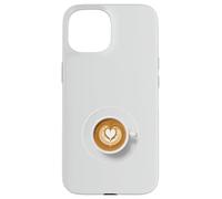Cup of Coffee Funny Food Cartoon Drink Case for iPhone 15