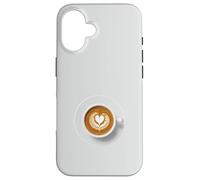 Cup of Coffee Funny Food Cartoon Drink Case for iPhone 16