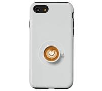 Cup of Coffee Funny Food Cartoon Drink Case for iPhone SE (2020) / 7/8