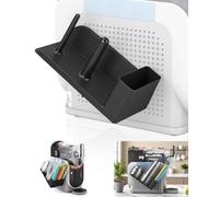 Cup Organizer for Ninja Slushie Machine FS301 & FS300-3-in-1 Side-Mounted Holder for Cups, Lids & Straws - Accessories for Ninja Slushie Machine