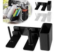 Cup Organizer for Ninja Slushie Machines FS301 & FS300-3-in-1 Side-Mounted Holder for Cups, Lids & Straws - Accessories for Ninja Slushie Machine