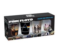 CUP Pink Floyd Album Covers Pint Glass Set of 4-16 oz Premium Collectible Merchandise Kitchen Glasses - Gift for Music Fans and Adults