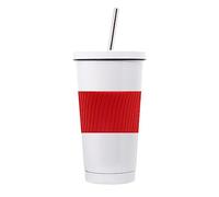 Cup Protector for Drinks, Silicone Cup Protector, Reusable Coffee Sleeve - Hot Cup , Heat Resistant, Eco-Friendly, Stylish for Ice Cold Hot Drinks