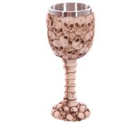 Cup Puckator Skull Spine Heads Beige 18x7,5x7,5 cm