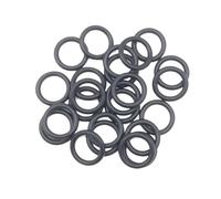 Cup Screw Countersunk Gasket, 50pcs NBR O Ring Black OD 3.2-48mm CS 1.2mm Oil Resistant(OD 19mm CS 1.2mm)