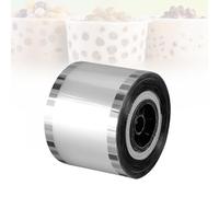 Cup Sealing Film, 3000 Pieces Cup Sealing Film for Plastic Cups and Paper Cups, 4 mm Thick Disposable Cup Sealing Film for Fast-Food Restaurants, Milk Tea Shops, Dessert Shops and Canteens