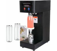 Cup Sealing Machine，Automatic Can Sealing Machine, Electric Can Seamer Commercial Can Sealer Machine, Height Adjustable Beverage Seal Machine, Cans Auto Desktop Sealer, with Smart Counter,Bl