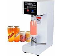 Cup Sealing Machine，Commercial Can Sealing Machine, Soda Can Sealer Machine, Auto Can Seamer, Canning Sealer for Plastic Aluminum Cans, Milk Tea Coffee Cup Sealed, with Smart Counter,Black-1