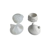 Cup Silicone Molds with Lid Mushroom House Resin Jar Concrete Cement for Craft Epoxy Mold