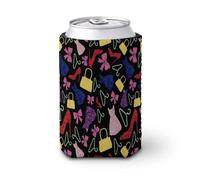 Cup Sleeve - PVC Composites, Elastic & Universal Fit, Ideal for Hot & Cold Drinks - Keep Hands Safe & Beverages at Right Temperature - Suitable for Work, School, Sports & Home