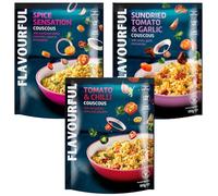 Cup Soup Bundle With A.Harriott Spice Sensation, Sundried Tomato & Garlic and Tomato & Chilli Couscous 3x100g (3 Pack)