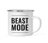 Cup Strong Mode Weight Lifting Gym Fitness Cups Secret Santa 2PCS-330ML | Durable Tea & Coffee Mugs Lightweight Coffee Cups Birthday Office
