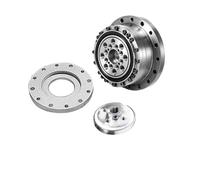 Cup Type Harmonic Drive Harmonic Gear Reducer Mechanical Arm Reducer for Nema17 Nema23 Nema34 Stepper Motor 40 60 80 130mm Servo(HCS25 For 57mm Step,Speed Ratio 100 to 1)