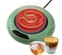 Cup Warmer, USB Coffee Cup Warmer | Smart Coffee Cup Heater,Multifunctional Smart Electric Drink Heater, Portable Tea Cup Warmer with Auto Shut Off for Desk, C