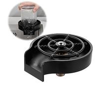 Cup Washer,Glass Rinser for Kitchen Sink, with Soft Water Tube,5-Hole High-Pressure Design,Save Time,Suitable for Cups with a Mouth Diameter Less Than 11Cm, for Kitchen Sink, Bar, LJJY-KK, a, high