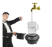 Cup with Invisible Flowing Spout - Prank Kits for Kids, Magic Tricks for Professional Adults | Outdoor Table Fountains, Magic Faucet Fountain Desktop Ornaments for Home ja