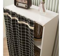 Cupboard Curtain,Curtain Tiers,Kitchen Curtains,No Drilling Is Required With Track Rail,Privacy Protected,for Small Window Basement Cupboard,Bedroom,Living Room,Bathroom,T(Size:W 70cm*H 85cm,Color:2)