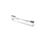 Cupboard Door Contemporary Twisted Pull Handle in Chrome 160mm