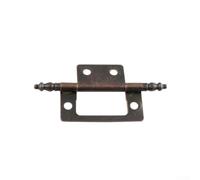 Cupboard Door Hinge 82mm Zinc Alloy No Overlap Design | for ideal for caravans, for rvs, for campers, boats, tight spaces where standard hinges fail to fit properly