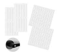Cupboard Door Stoppers, Door Stop, 200 Pcs Clear Silicone Strip Cabinet Bumpers and 20 Pcs Self Adhesive Rubber Pads, Door Silencer for Slamming, Door Stopper for Doors and Furniture Protectors