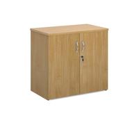 Cupboard | Double Door 1 Shelf 740mm High | Wooden | Oak | Universal R740DO