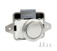 Cupboard Furniture Hardware Push Button Latches For Campers Motorhome Furniture Keyless Door Marine Button Cabinet