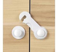 Cupboard Locks for Children 12 Pack - Child Safety Cabinet Locks | Strong Adhesive Baby Proofing Locks for Kitchen Cupboards, Drawers, Doors, Fridge