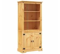 vidaXL Cupboard Mexican Pine Corona Range White Sideboard Bookcase Cabinet