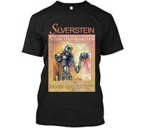 Cupcafe Limited Silverstein When Broken is Easily Fixed 15 Year Logo T-Shirt S-4XL. Black SBlackS