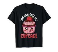 Cupcake Baker Design for Pastry Chef - Call Me Cupcake Value Graphic T-Shirt, Men, Black, L
