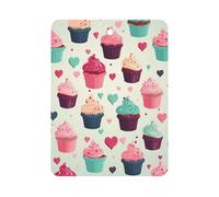 Cupcake Candy Hearts Sweet Car Air Freshener Hanging, Long Lasting Scented Car Aromatherapy Tablets, Square Fragrance Scented Cards for Vehicles, Bedroom, Wardrobe Gray-style