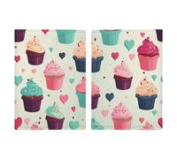 Cupcake Candy Hearts Sweet Leather Passport Holder Covers Case Minimalist Passport Sleeve Travel Wallet Passport Book Holders for Women Men, style, 20.3x13.8cm