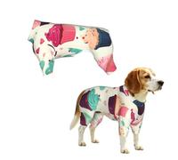 Cupcake Candy Hearts Sweet Sun Protection Dog Shirt Soft Stretchy Dog T-Shirts