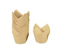 Cupcake Cases 50pcs Cupcake Liner Baking Cup for Wedding Birthday Party Tulip Muffin Paper Cake Wrapper(Color-15)