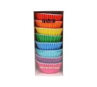 Cupcake Cases Muffin Bun Fairy Cake Baking Cups PME Foil Lined Rainbow 100