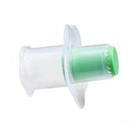 Cupcake Corer Plunger Tool for Bakery Style Filled Cupcakes Using Simple Press and Extract Motion on Standard Sized Treats (Green)