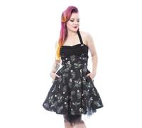 Cupcake Cult Dragon Heart Gothic Punk Kawaii Pinup Suspender Dress D-DRGNHRT-B