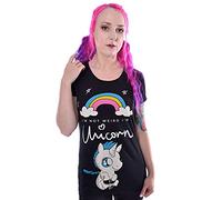 Cupcake Cult Not Weird T Ladies Black Size X-Large