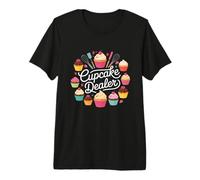 Cupcake Dealer Baking Lover Baker Pastry Chef Premium T-Shirt