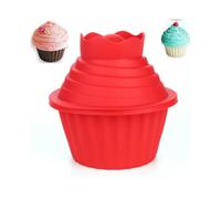 Cupcake Giant 3pcs Shape Silicone Cake Mould Baking Kitchen Quality Tool High