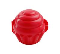 Cupcake Keeper Red Cupcake Shape Container