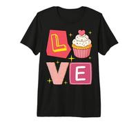 Cupcake Love - Love Sweet Version Cute and Gourmet Premium T-Shirt