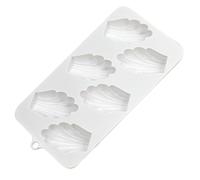 Cupcake Mould Bread Biscuit Baking Tray 6 Hole Mould Durable Baking Bread Non-Stick Dessert Mould Bread Baking Tray Candy Making Mould Baking Bread Set Easy to Removable Mould Homemade