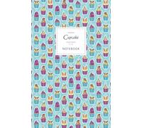 Cupcake Notebook - Ruled Pages - 5x8 - Premium: (Dark Edition) Fun notebook 96 ruled/lined pages (5x8 inches / 12.7x20.3cm / Junior Legal Pad / Nearly A5)